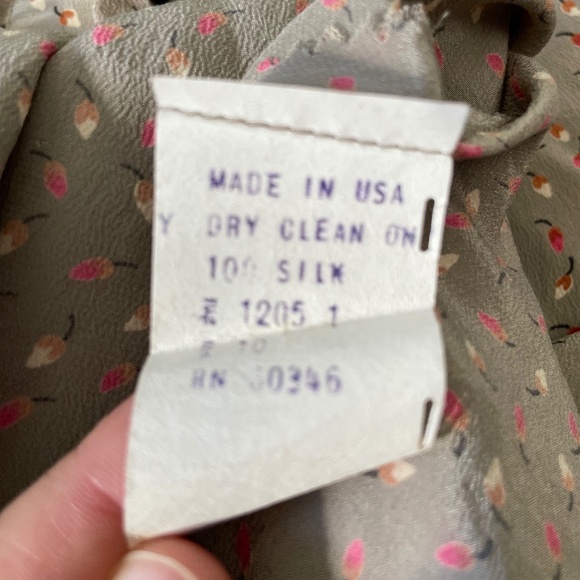 Vintage Western Jim Heilman Silk Blouse - Picture 5 of 5